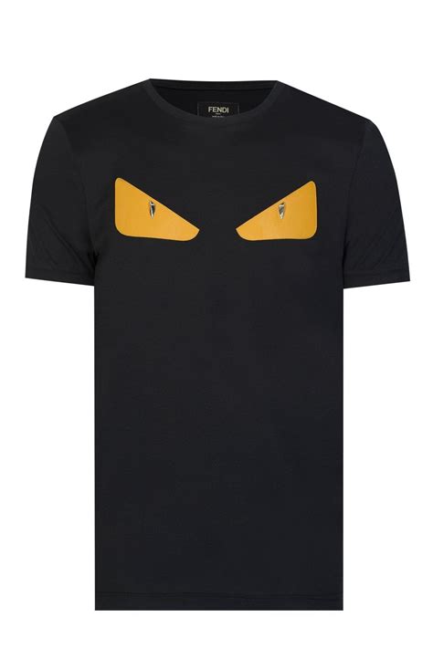 fendi bug eye tee|fendi eyes tshirt.